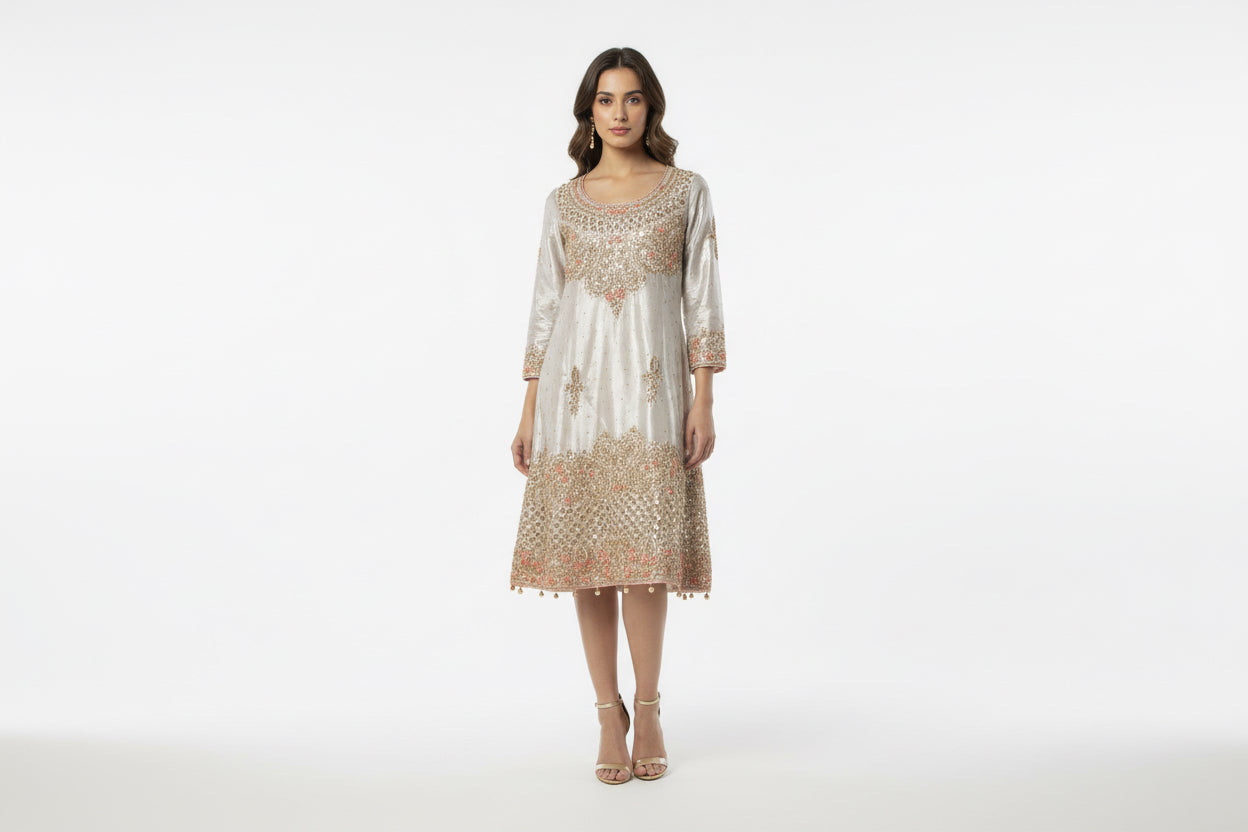 Embellished Statement Dress