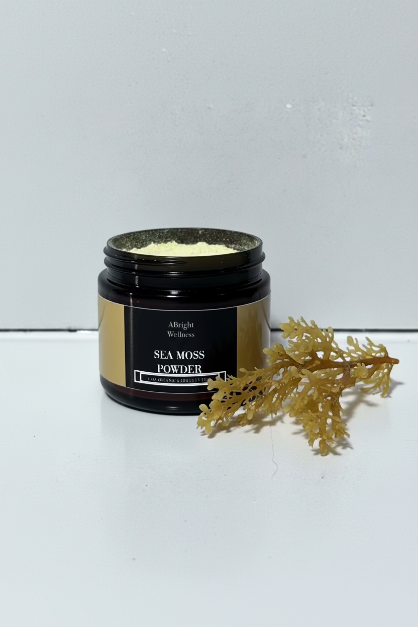 Organic Irish Moss Powder (Sea Moss) 2 oz Jar