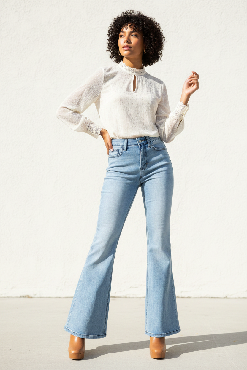 The Bella Flare Jeans
