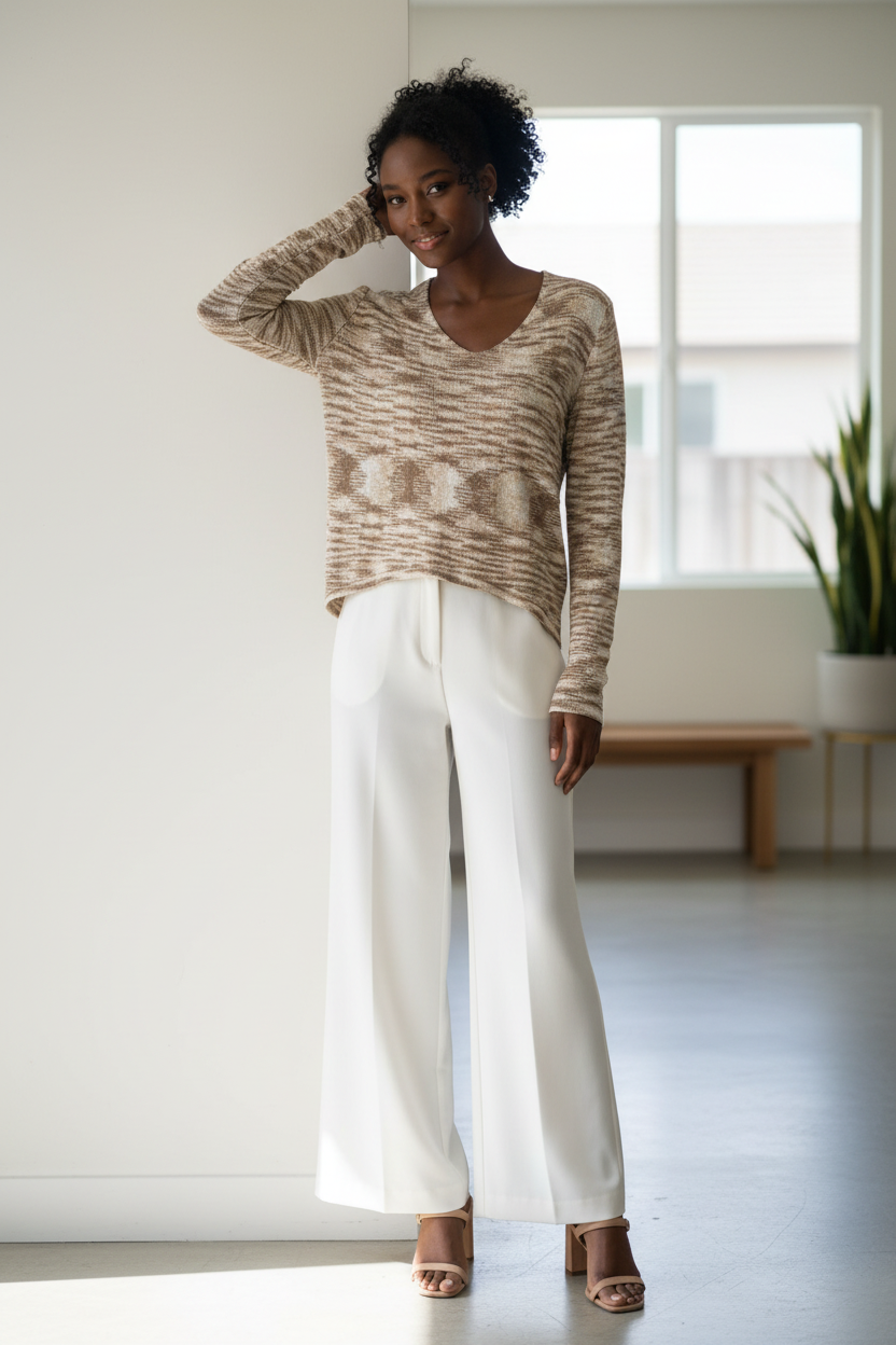 Coastal Breeze Lightweight Knit Sweater