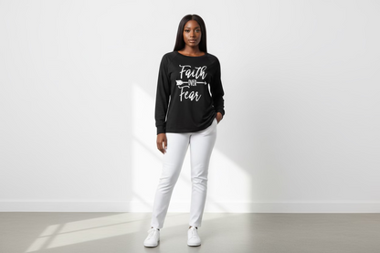 Faith Over Fear Long Sleeve Top