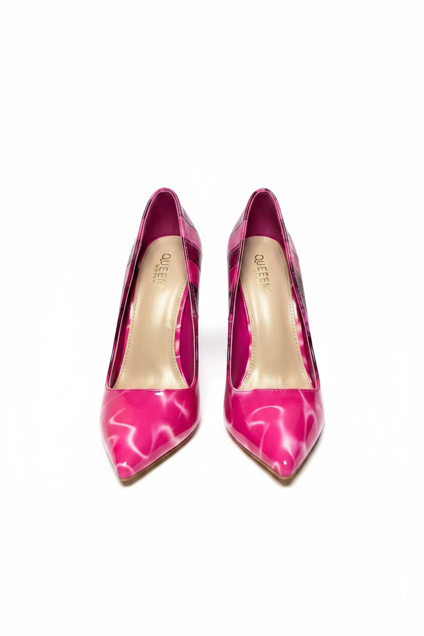 Electric Fuchsia Stiletto Heels