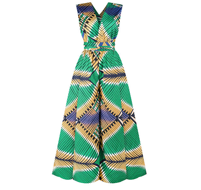 Geometric Printed Jumpsuit (Pre-Order)