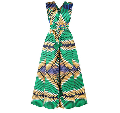 Geometric Printed Jumpsuit (Pre-Order)