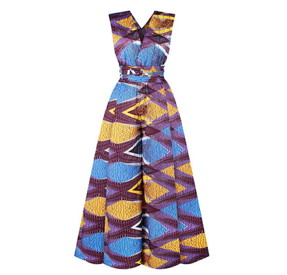 Geometric Printed Jumpsuit (Pre-Order)