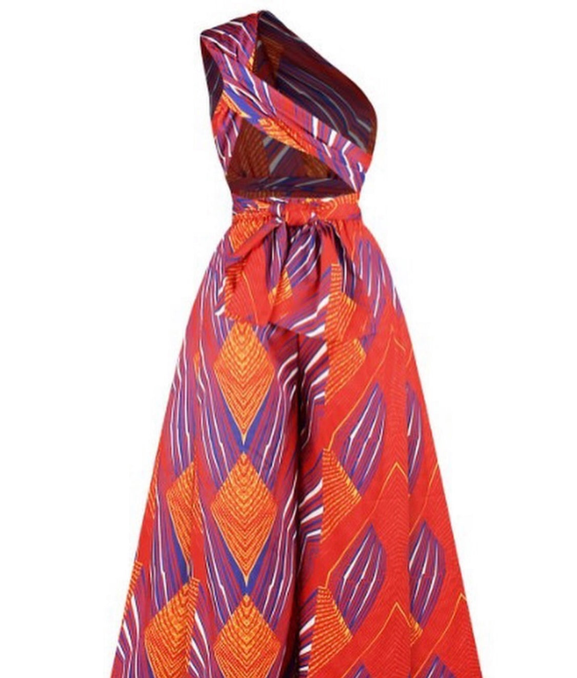 Geometric Printed Jumpsuit (Pre-Order)